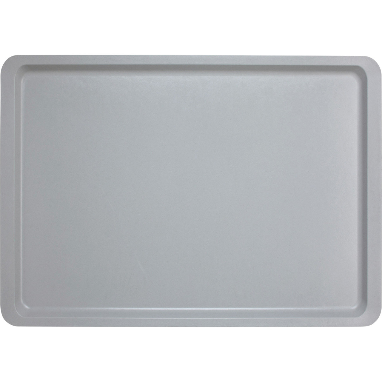 Tablett Polyester Versa glatt 450 x 320 mm lichtgrau